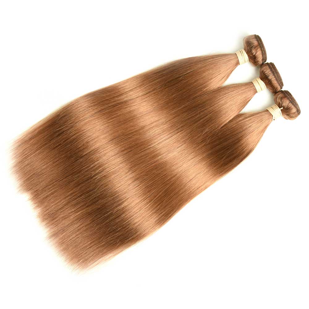 Beaudiva 30# Brazilian Straight Hair With Frontal 3 Bundles With Frontal