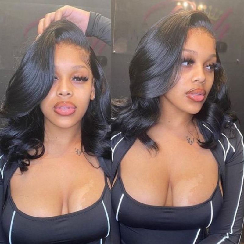 【Siri】Flash Deal TK60 : 16 inches 13X4 Body Wave Lace Frontal Wig Limited Promotion