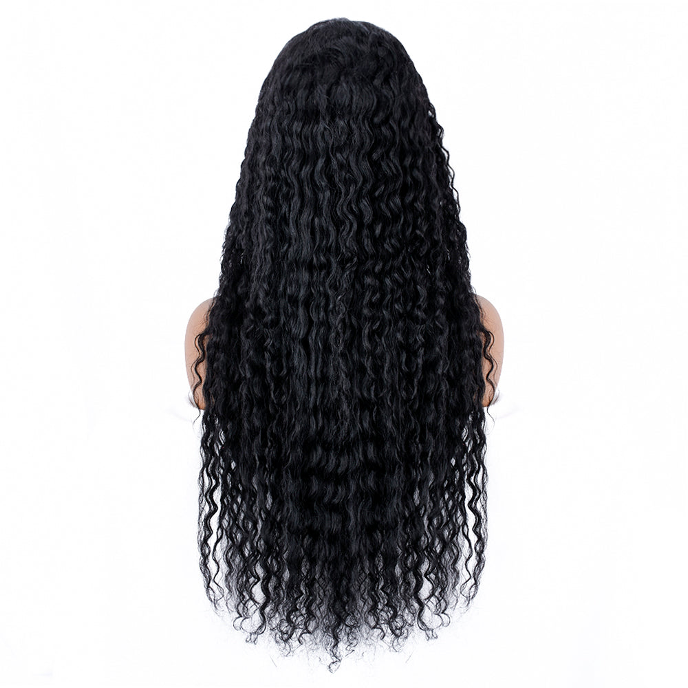 【Sarah】BEAUDIVA Water Wave Lace Closure Wig Human Hair Wigs 4x4 Water Wave Wig Pre Plucked Baby Hair