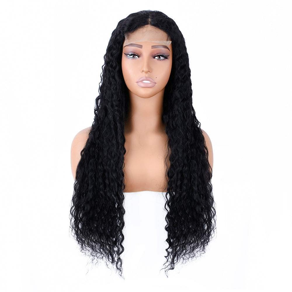 【Sarah】BEAUDIVA Water Wave Lace Closure Wig Human Hair Wigs 4x4 Water Wave Wig Pre Plucked Baby Hair