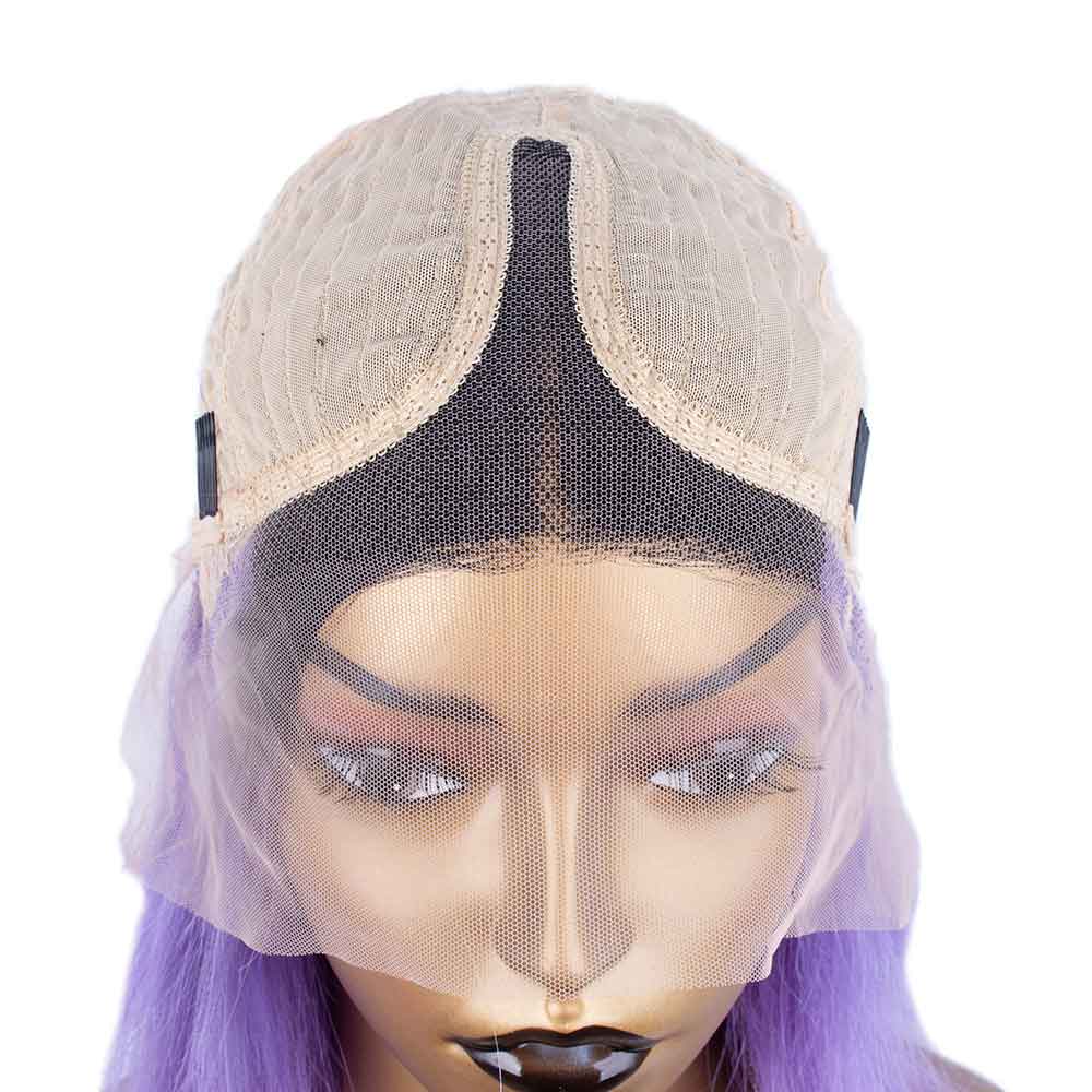 Tiktok Beaudiva Purple 13X4X1 T Part Lace Front Bob Wig