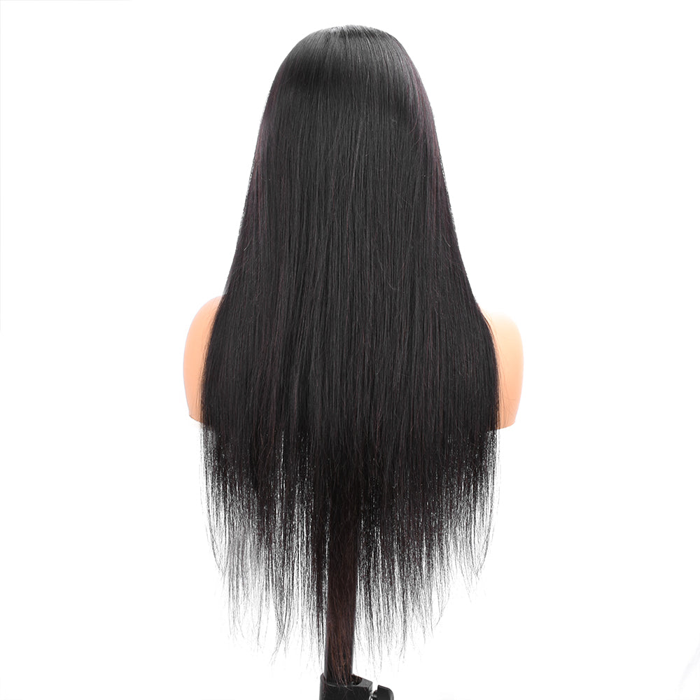 【Kina】TK06 : Real HD Lace Frontal Wigs Bone Straight 13X4 Lace Front Human Hair Wigs Beaudiva