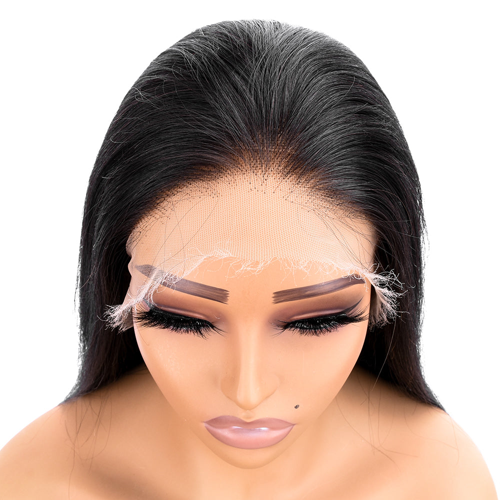 【Kina】TK06 : Real HD Lace Frontal Wigs Bone Straight 13X4 Lace Front Human Hair Wigs Beaudiva