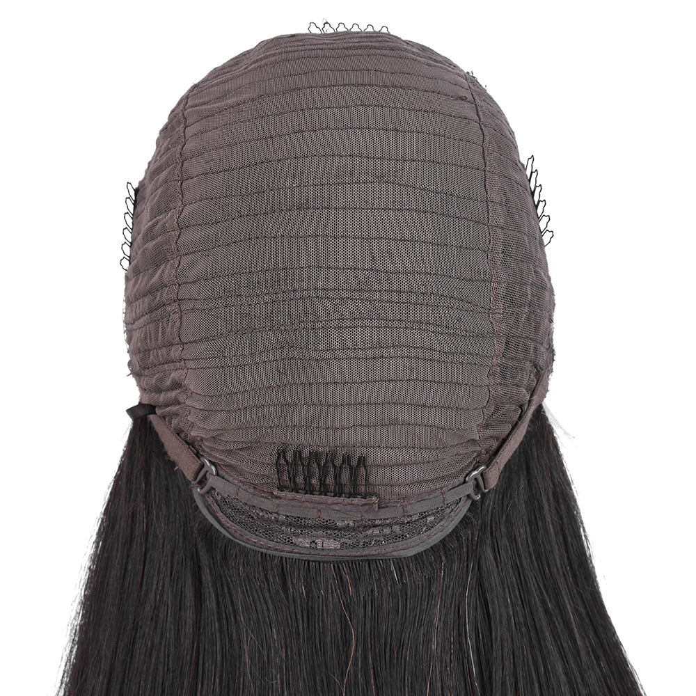 【Kina】TK06 : Real HD Lace Frontal Wigs Bone Straight 13X4 Lace Front Human Hair Wigs Beaudiva