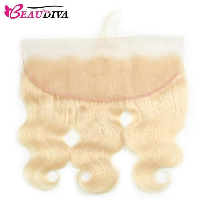 Beaudiva 613 Blonde Body Wave 3 Bundles With Lace Frontal