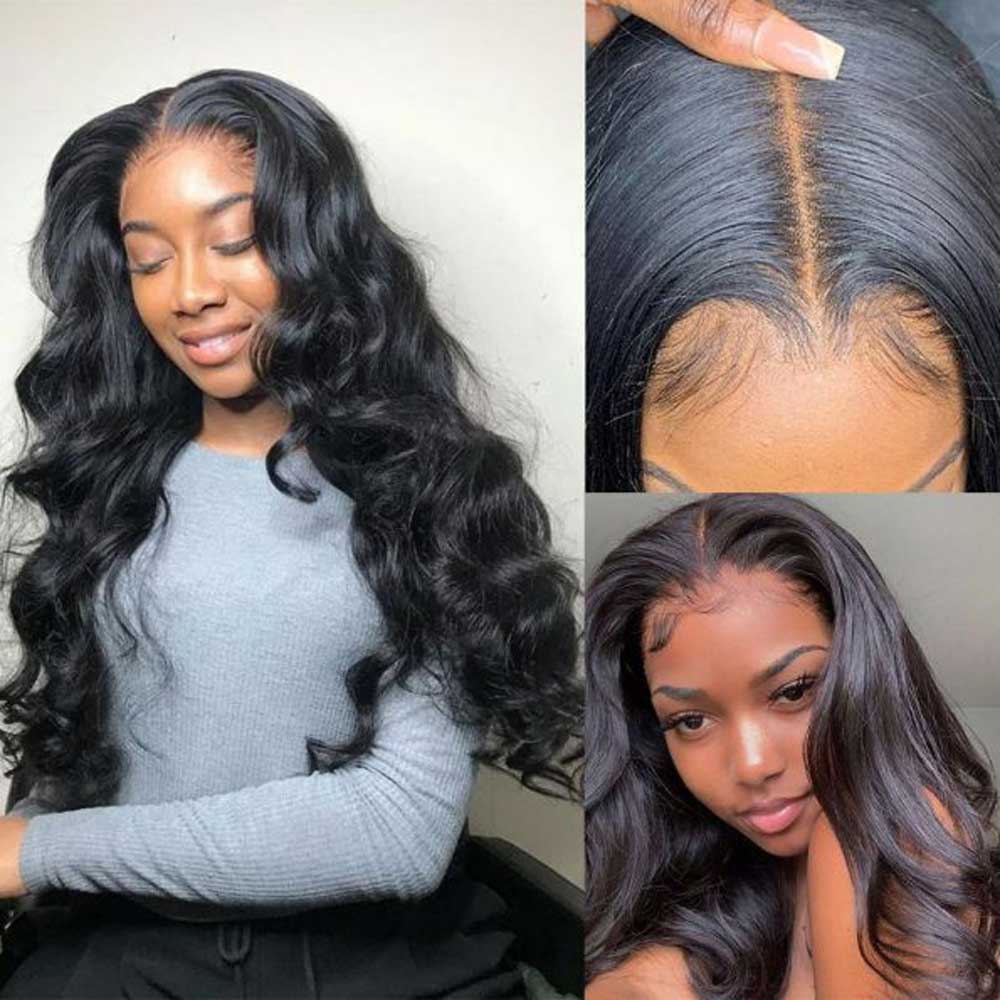 【Chrissy】TK02 : Body Wave 5x5 Lace Human Hair Lace Wig Closure  Wigs Pre Plucked BEAUDIVA
