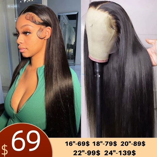 【Tracy】【$69 Get 16" Frontal Wig】Bone Straight 13X4 Lace Frontal Wig