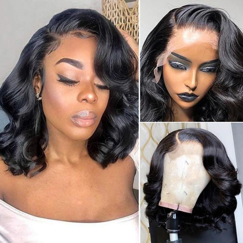 【Siri】Flash Deal TK60 : 16 inches 13X4 Body Wave Lace Frontal Wig Limited Promotion