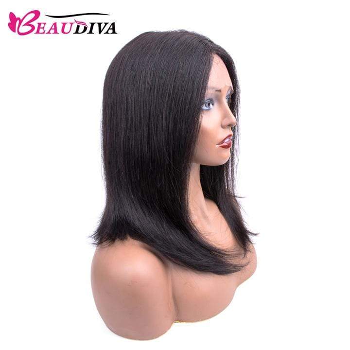 Beaudiva Straight/Kinky Straight/Jerry Curly Bob Wig Human Hair Wigs For Women