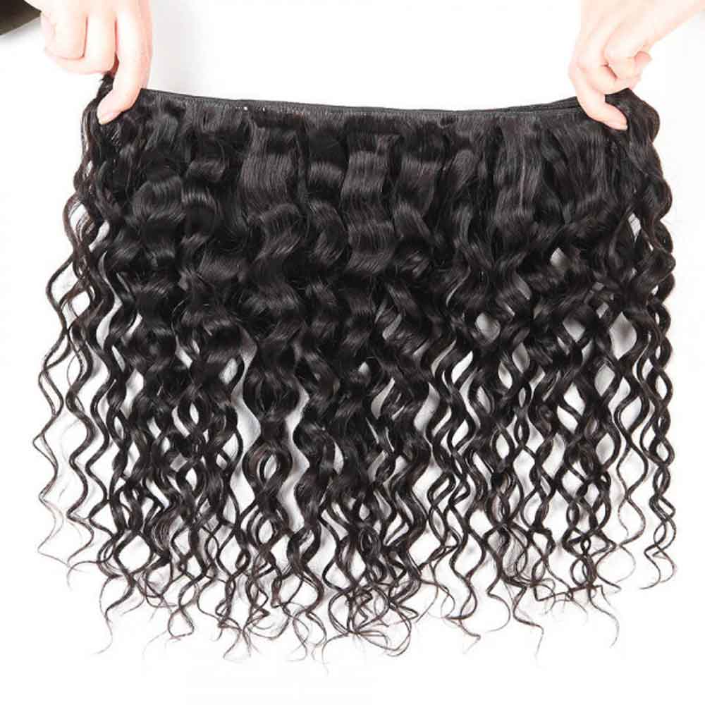 Beaudiva Brazilian Virgin Human Hair Water Wave 4 Bundles Deal