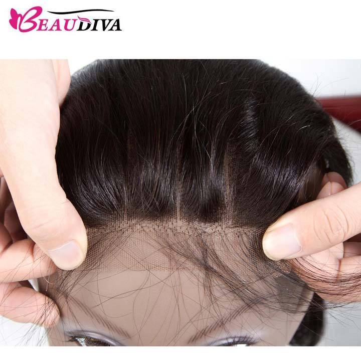 Beaudiva Body Wave 3 Bundles with Lace Frontal 100% Real Human Hair
