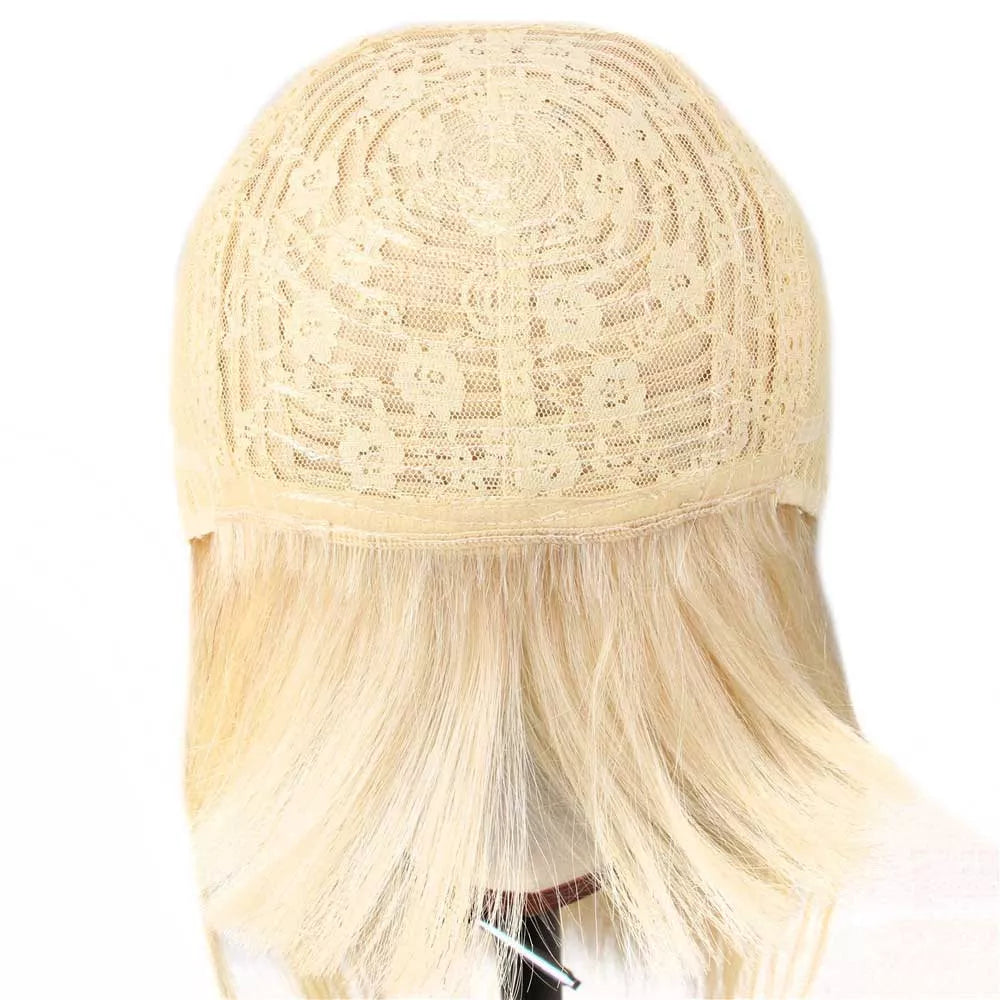 Beaudiva 613 Straight Bang Wigs  100% Real Human Hair Wigs With Bangs