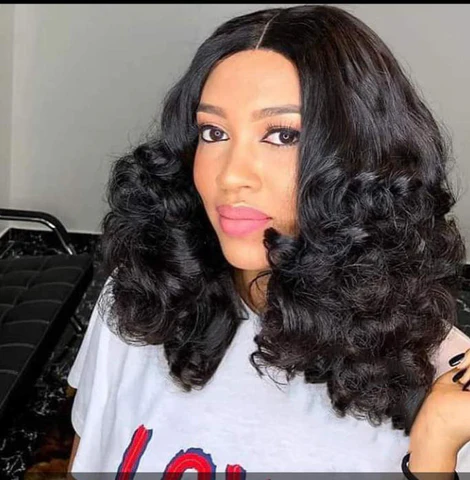 【Selena】TK53: BEAUDIVA 13X4 Egg Curly Bob Wig Fumi Curly Bob Human Hair Wig