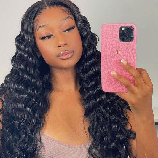 【Linda】Loose Deep Lace Wig 13X4X1 T Part Lace Front Human Hair Wigs/Body Wave/Ocean Wave